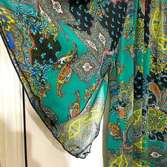 Beautiful & Elegant, Boho design. Ahto boutique women’s sheer top. - Picture 3 of 7